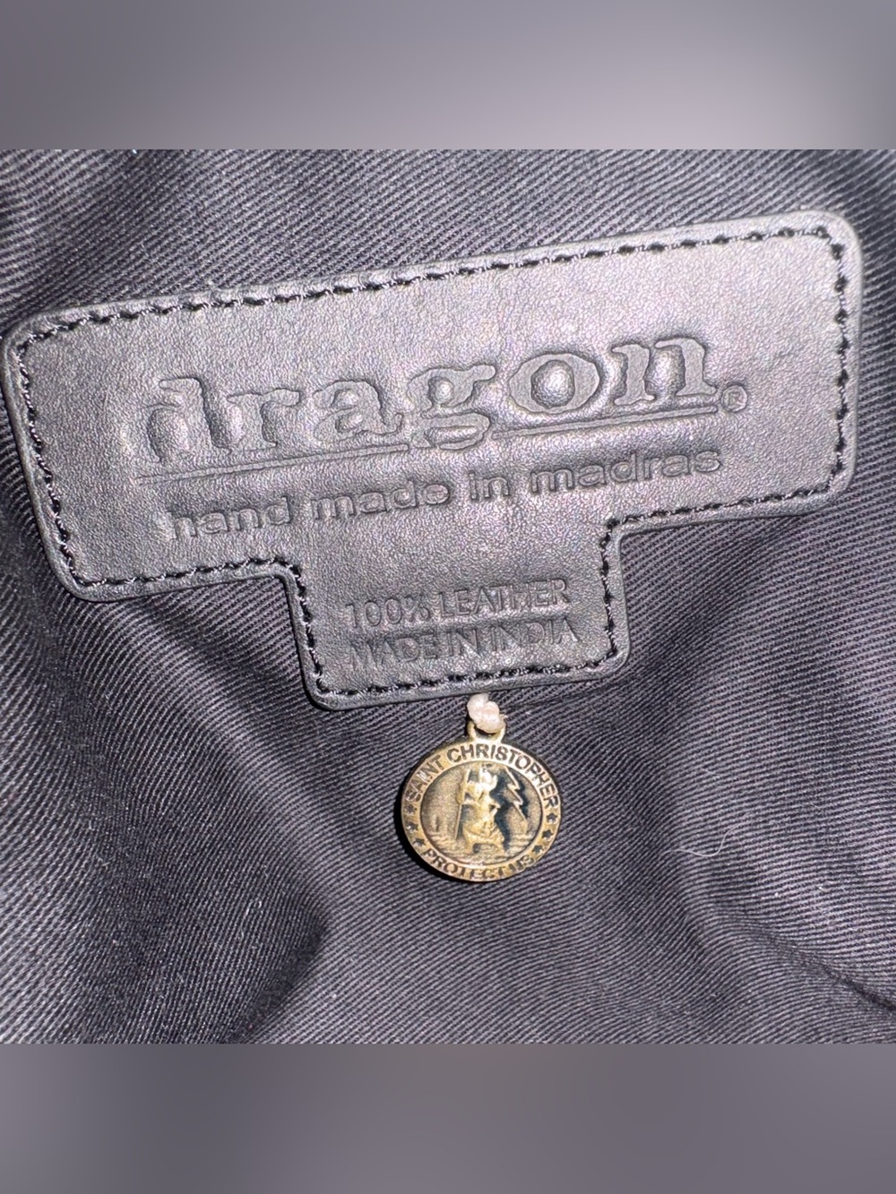 Dragon Diffusion Chunky Fellini Black Woven Leather Crossbody Pouchette - Picture 7 of 8